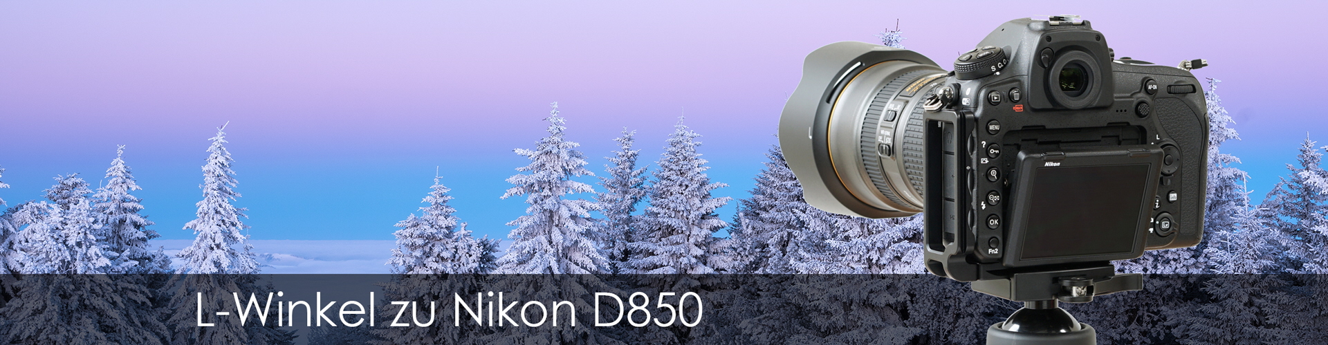 L-Winkel zu Nikon D850 arca-kompatibel